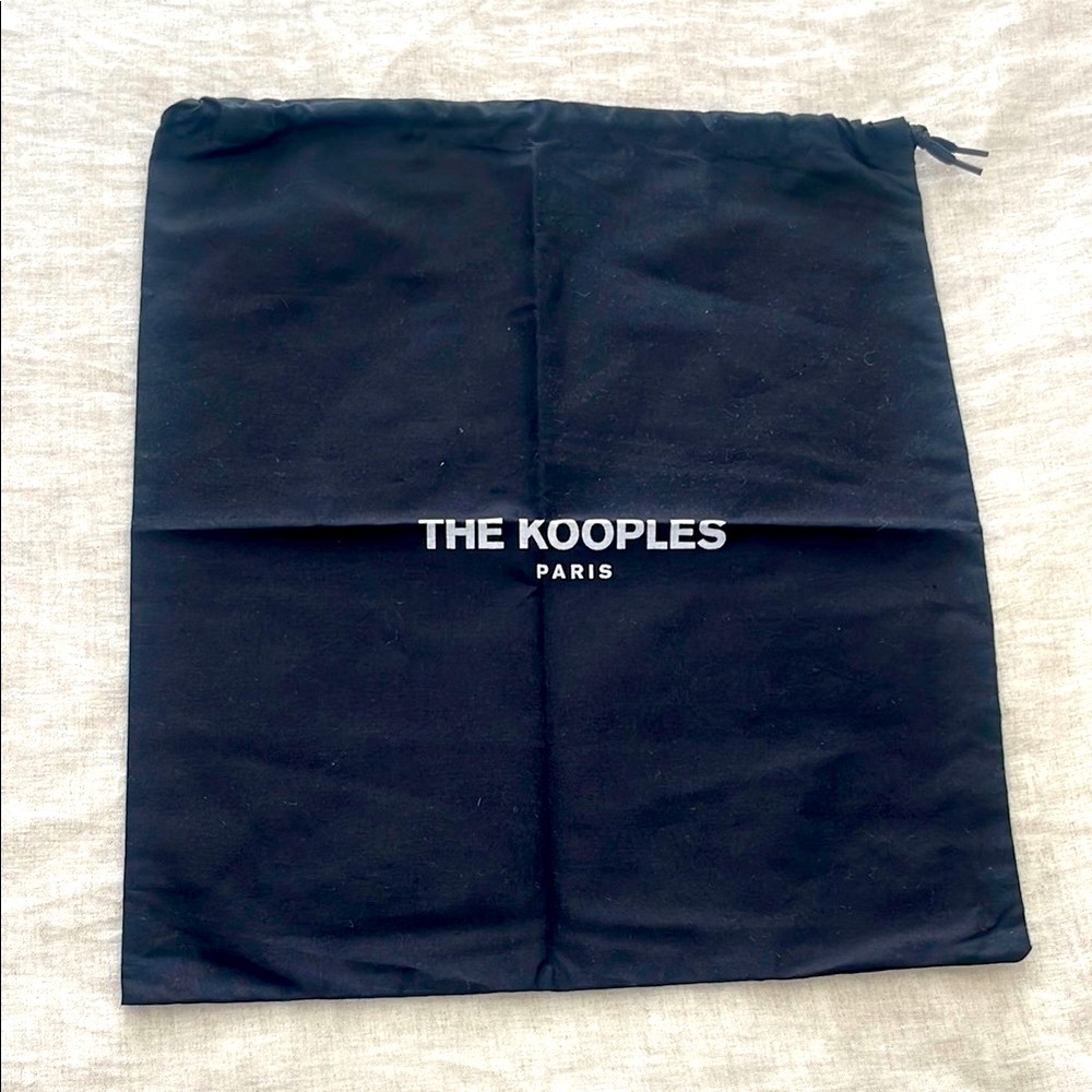 The Kooples Black Drawstring Bag